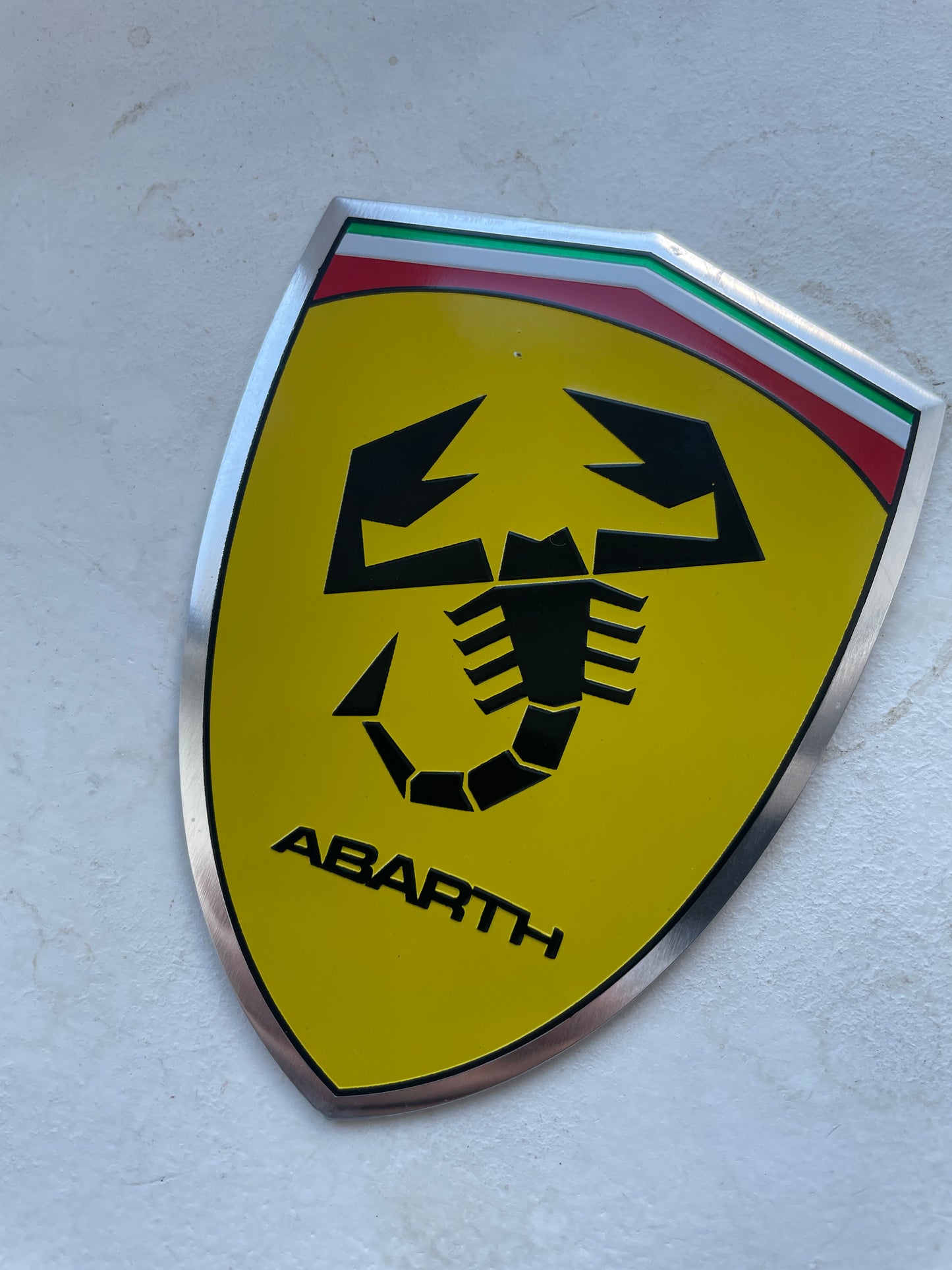 Pressed Alloy Abarth Scorpion Wing Shield