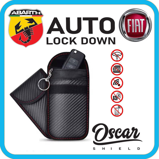 Carbon Fibre Look Signal Blocking Pouch
