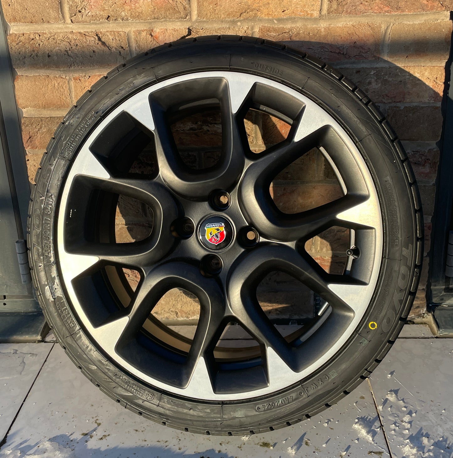 50mm Alloy Centre Caps | Abarth 595 | Wheel Emblem