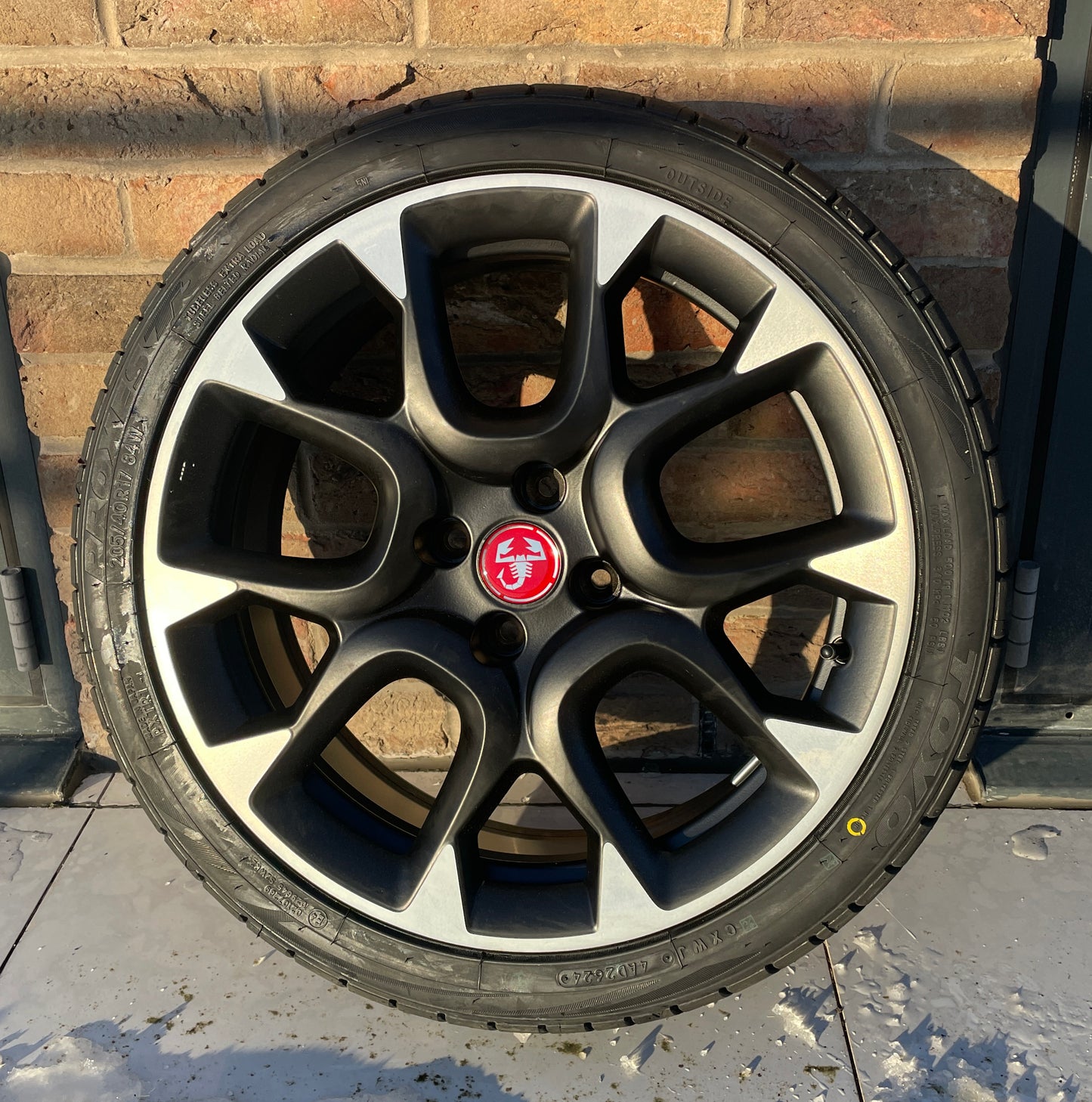 50mm Alloy Centre Caps | Abarth 595 | Wheel Emblem
