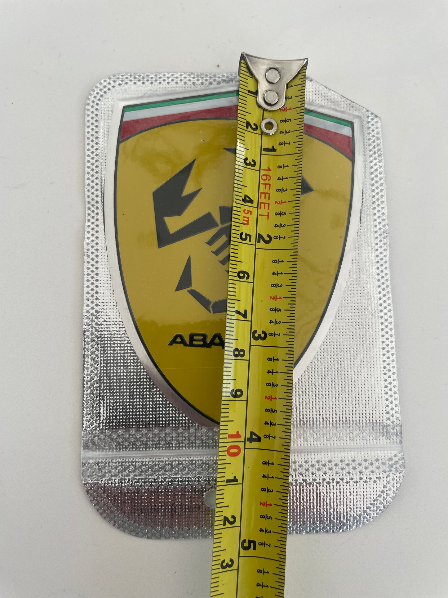 Pressed Alloy Abarth Scorpion Wing Shield 