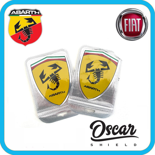 Pressed Alloy Abarth Scorpion Wing Shield 